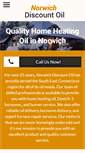 Mobile Screenshot of norwichdiscountoilct.com